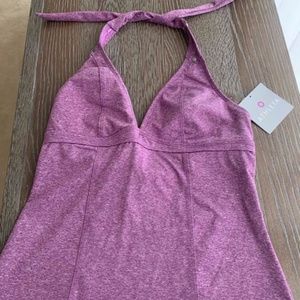 Athleta halter-style swimsuit top